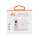 MonkeyZ 2 Port USB A/C Wall Charger, Pack of 12