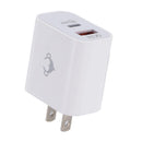 MonkeyZ 2 Port USB A/C Wall Charger, Pack of 12