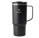 Vacuum Insulated Stainless Steel Travel Mug - Black