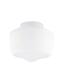 Westinghouse Schoolhouse White Glass Lamp Shade 1 pk, Pack of 6