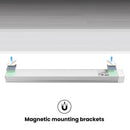 Feit 12.5 in. L White Battery Powered LED Under Cabinet Light Strip 320 lm
