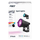 Feit Bluetooth-Enabled Motion Sensor Plug-In LED Black Smart-Enabled Spotlight
