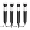 Feit Black Plug In/Remote 6 W LED Pathway Light 4 pk