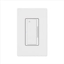 Lutron XactSense Humidity Sensor 3 amps Single Pole Bathroom Exhaust Smart-Enabled Switch White 1 pk