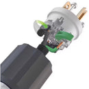 Leviton Lever Edge Commercial and Residential Plastic Straight Blade Locking Plug 6-20P
