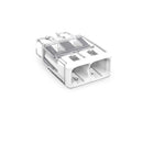 Wago 2 Port Push-In Wire Connector 100 pk