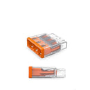 Wago 3 Port Push-In Wire Connector 10 pk
