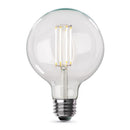 Feit G40 E26 (Medium) Filament LED Bulb Soft White 100 Watt Equivalence 1 pk, Pack of 2