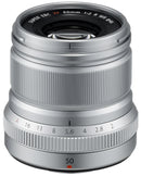 FUJIFILM XF 50mm f/2 R WR Lens (Silver)