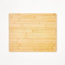 2pc Reversible Bamboo Cutting Board Set Natural