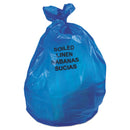 Heritage Linear Low Density Health Care Can Liners, 30 Gal, 1.3 Mil, 30" X 43", Blue, 200/Carton - HERB6043PX
