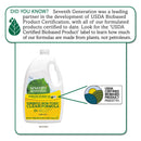 Seventh Generation Natural Automatic Dishwasher Gel, Lemon, Jumbo 70 Oz Bottle, 6/Ct - SEV22831CT