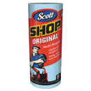 Scott Shop Towels, Standard Roll, 10.4 X 11, Blue, 55/Roll, 12 Rolls/Carton - KCC75147