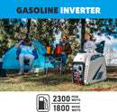 PG2300iS 2,300W Portable Super Quiet Gas-Powered Inverter Generator