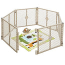 Superyard Baby Play Yard up to 34.4 Square Feet - Sand
