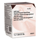 Diversey Soft Care General Purpose Hand Soap, Floral, 1.06 Qt, 12/Carton - DVO05531
