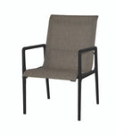 Hanamint, Cedar Sling Dining Chair, Augustine Shadow Sling