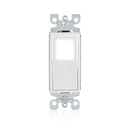 Leviton Decora 15 amps Single Pole Rocker Illuminated Switch White 1 pk