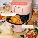 6 Qt Air Fryer with TurboCrisp Technology by Drew Barrymore - Rose