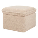 Cali Storage Ottoman - Chai Shearling
