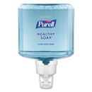 Purell Healthcare Healthy Soap Ultra Mild Foam Refill, Clean, 1200 Ml, For Es8 Dispensers, 2/Carton - GOJ777502