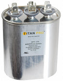 Titan Pro Oval Motor Dual Run Capacitor,15/5 Microfarad Rating,370-440VAC Voltage - TOCFD155
