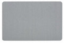 Quartet Push-Pin Bulletin Board, Fabric/Fiberboard, 36"H x 48"W, Light Blue - 7684BE