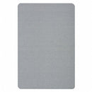 Quartet Push-Pin Bulletin Board, Fabric/Fiberboard, 36"H x 48"W, Light Blue - 7684BE