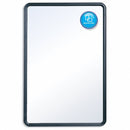 Quartet Gloss-Finish Melamine Dry Erase Board, Wall Mounted, 24"H x 36"W, White - 7553