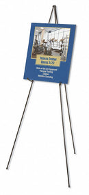 Quartet Easel, Aluminum Frame Material, 63" Overall Height - 29E