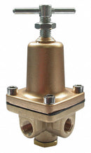 Top Brand Pressure Regulator, Brass, 10 to 125 psi - 30PV12