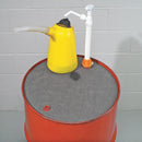 New Pig 22 in dia Drum Top Absorbent Pad, Fluids Absorbed: Universal, Light, 3 gal, 20 PK - 25103