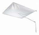 New Pig Ceiling Diverter, 4 ft 2 in x 4 ft. 1/2", Ceiling Clips, White, Polyester, PVC - TLS102