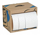 New Pig 60 ft Absorbent Roll, Fluids Absorbed: Oil-Based Liquids, Heavy, 7.9 gal, 1 EA - MAT442