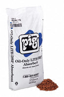 New Pig Loose Absorbent, Oil-Based Liquids, Hydrophobic Cellulose, 3.5 gal - PLP415