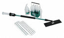3M Microfiber Slide On 5 in x 18 in Wet Mop Head and Handle, White - 59194