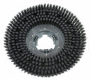 Dayton 15 in Round Cleaning, Scrubbing Rotary Brush for 15" Machine Size, Black - 30XJ26
