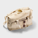 Faux Neoprene Weekender Bag - Cream