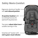 Aria V2 Lightweight Infant Car Seat - Greyson (Charcoal Mélange)