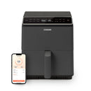 Cosori Dual Blaze 6.8Qt Smart Air Fryer With Ceramic Coating - Dark Gray