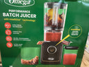 Omega Ultimate Performance Batch Juicer - Black
