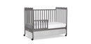 Carson Classic 3-in-1 Convertible Crib in Steel Grey Storm Grey