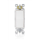 Leviton Decora 15 amps 3-Way 3-Way/Rocker AC Quiet Switch White 1 pk