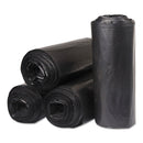 Inteplast Low-Density Commercial Can Liners, 33 Gal, 0.58 Mil, 33" X 39", Black, 10/Carton - IBSSL3339HVK