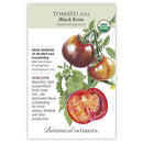 Tomato, Botanical Interests Black Krim Pole Seeds Organic (Heirloom)