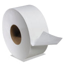 Boardwalk Boardwalk Green Jumbo Bathroom Tissue, Septic Safe, 2-Ply, White, 3.55" X 1000 Ft, 12/Carton - BWK59GREEN