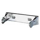 San Jamar Perforated Roll Towel Dispenser For 11 Inch Roll, Steel Finish, Chrome - SJMT451XC