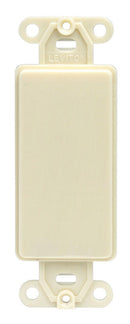 Leviton Decora Ivory 1 gang Nylon Decorator Wall Plate 1 pk