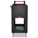 Rubbermaid Heavy Duty Adaptable Utility Cart, 2 Shelves, 17.8W X 46.2D X 36H, Black - RCP1997206