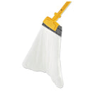 Rubbermaid Spill Mop Pads, White, 10/Box - RCP2017059